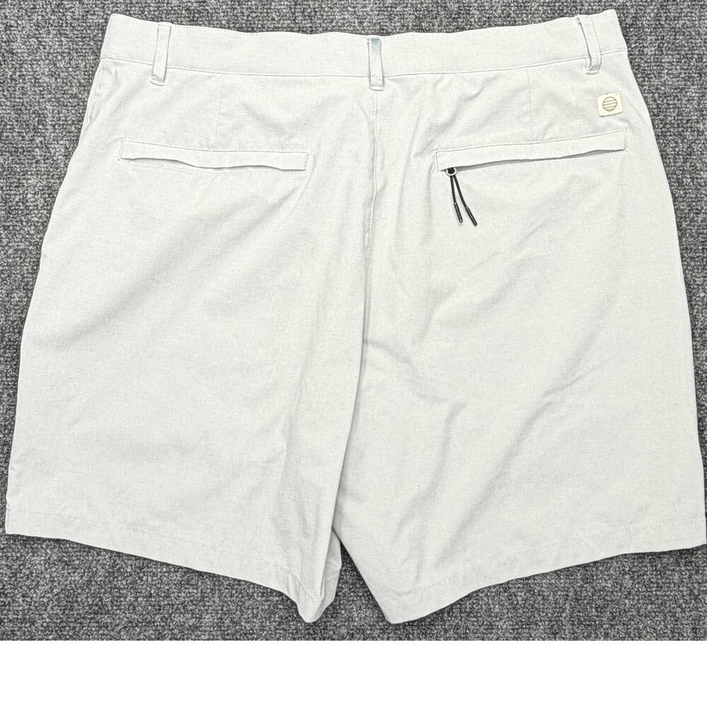 Marine Layer Shorts Mens 34 Gray Performance Polyester Stretch Casual - Picture 2 of 9
